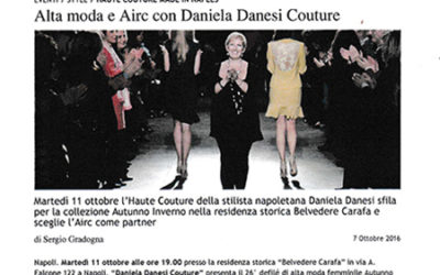 Charme: Alta moda e Airc con Daniela Danesi Couture