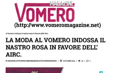 Vomero Magazine: La moda al Vomero indossa il nastro rosa in favore dell’Airc